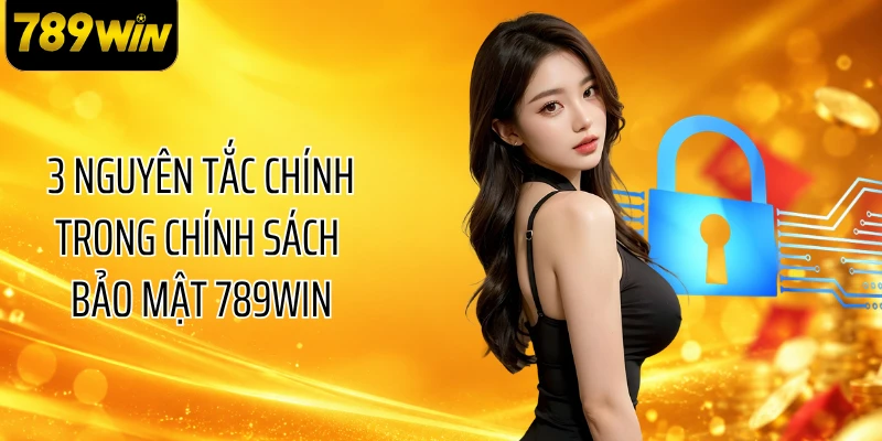 3 nguyên tắc chính trong chính sách bảo mật 789WIN