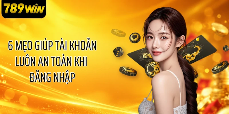 6 mẹo giúp tài khoản luôn an toàn khi đăng nhập